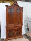 Румынская мебель угловая витрина мд2600