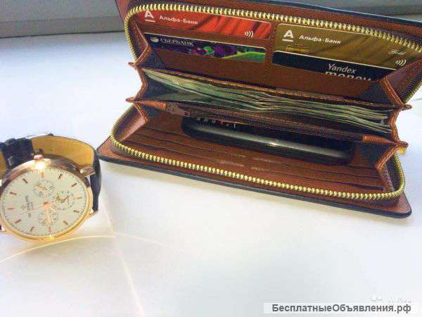 Мужской клатч devi's black