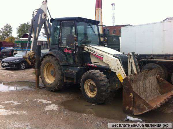 Экскаватор-погрузчик Terex 860,2003 г. вып.