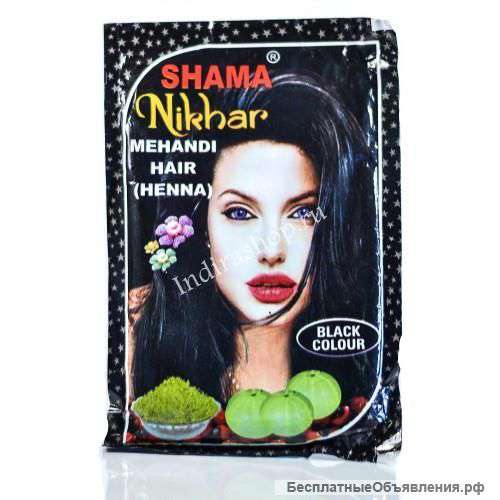 Индийская хна для волос Shama nikhar