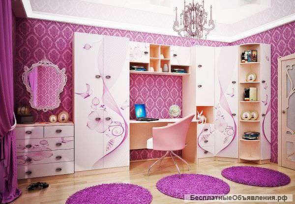 Детская модульная мебель Лето Белое