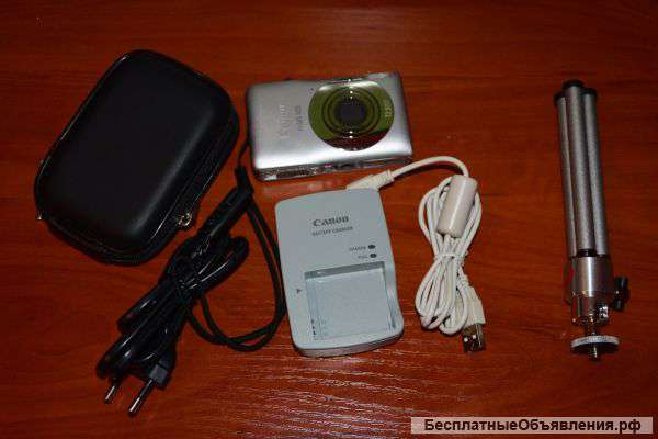 Фотоаппарат Canon Digital ixus 105 + чехол+ штатив