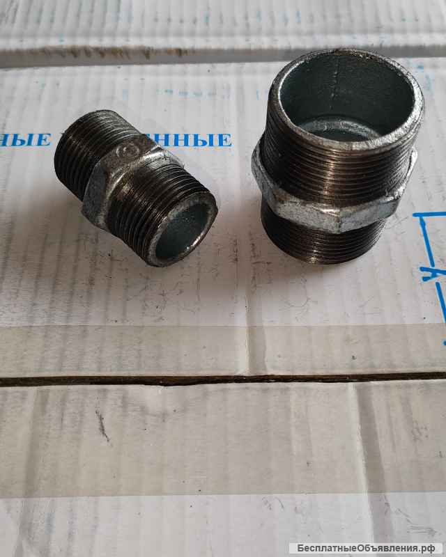 Тройники чугунные полнопроходные оцинкованные усиленные FM HD прямые и переходные