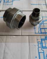 Тройники чугунные полнопроходные оцинкованные усиленные FM HD прямые и переходные