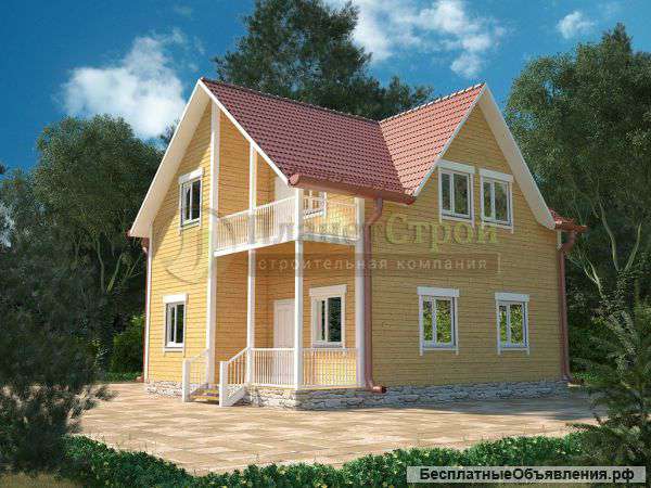 Строительство комфортных загородных домов из бруса