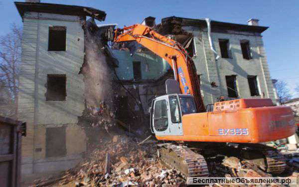 Демонтаж строений