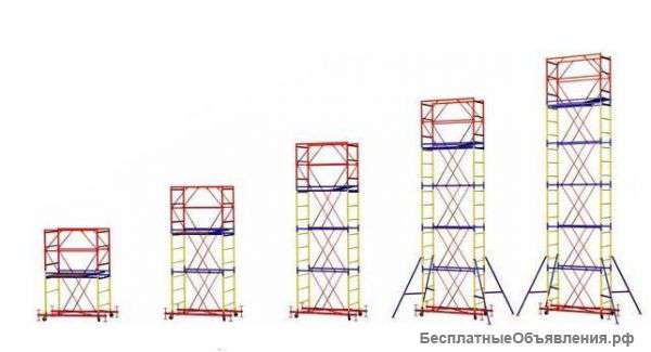 Вышка-тура ВСП 1.2х2.0 H= 4.0м