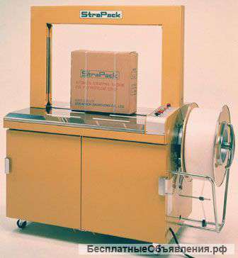 Упаковочный обвязочный автомат strapack