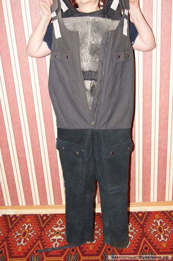 Меховой летный комбинезон