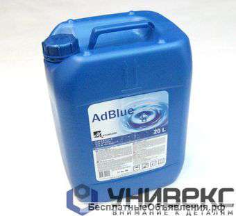 Дистрибьюция жидкости AdBlue (с лицензией VDA)