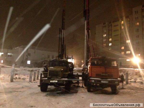 Вибропогружение свай