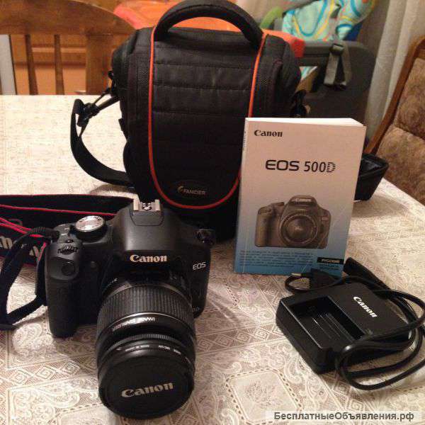 Зеркальный фотоаппарат Canon EOS 500D