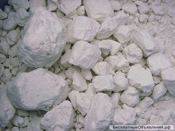 Известь гашеную и негашеную