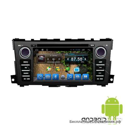 Штатная магнитола Nissan Teana Android 8