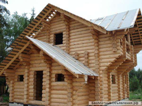 Строительство деревянных срубов