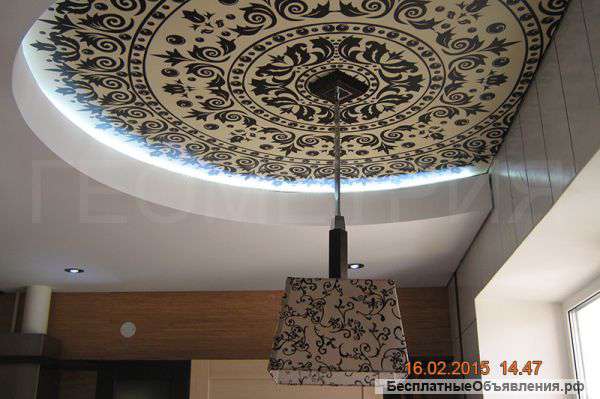 Натяжные потолки