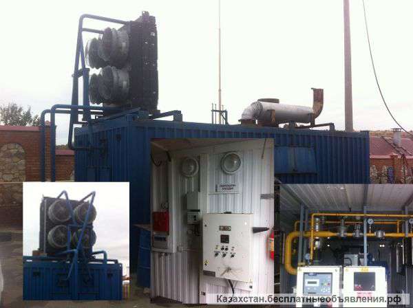 Контейнерная дизельная электростанция БКАЭС (газовый генератор)