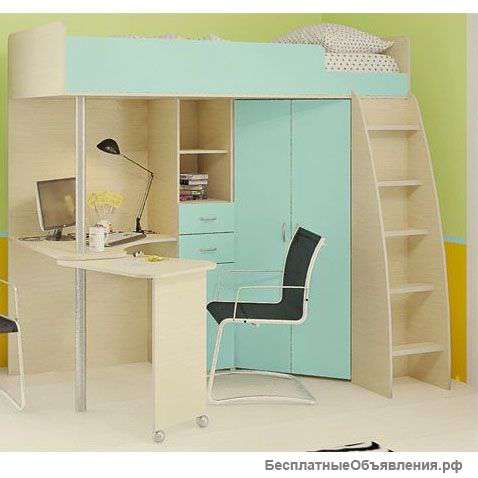 Кровать-чердак Bambini 1