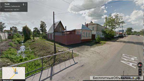 Дом,гараж с участком