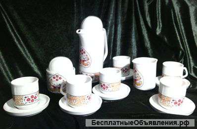 Кофейный сервиз на 6 персон. Новый