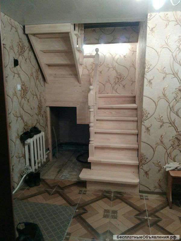 Лестницы из дерева