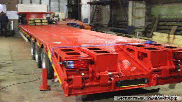 Полуприцеп с аппарелями 40т.(коники в подарок)