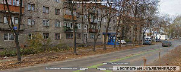 3-комнатная квартира, Октябрьский район, ул,Радиозаводская д, 8
