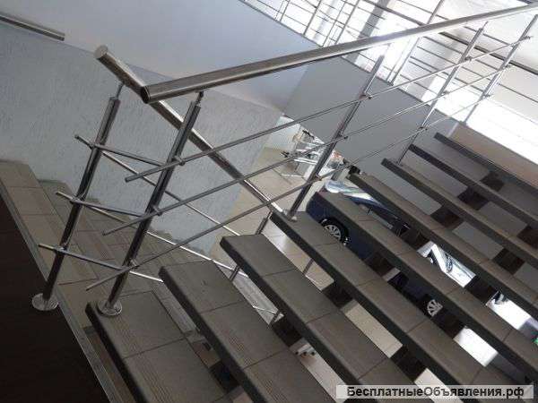 Перила, ограждения, поручни, пандус