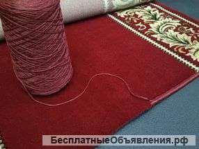 Обметка (оверлок) ковровых изделий