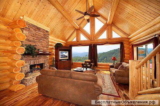 Отделка деревянного дома