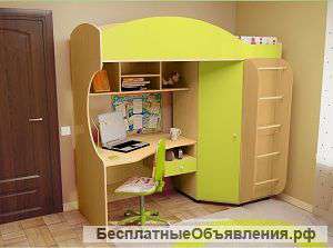 Кровать для ребёнка 3-12 лет Облачко 2
