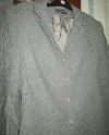 Костюм серый, шерсть, на подкладке, р.48, Германия