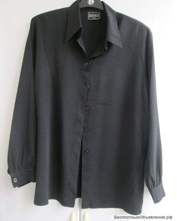 Блуза черная, Голландия, размер 48