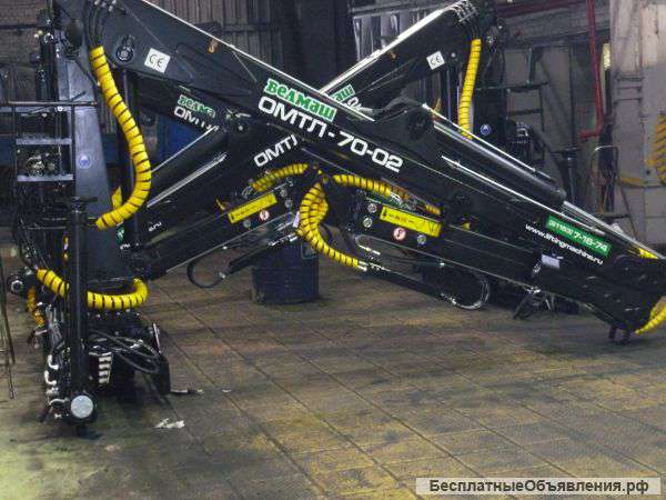 Манипуляторы для леса, лома и КМУ