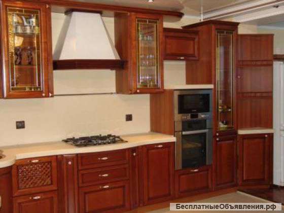 Натуральные фасады. кухни.