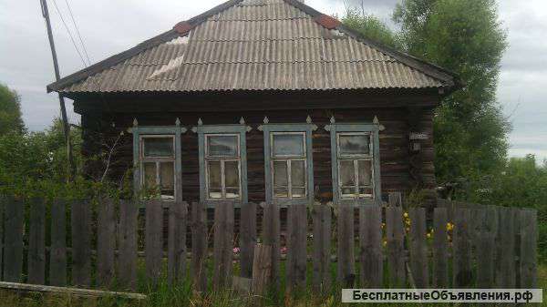 Бревенчатый дом