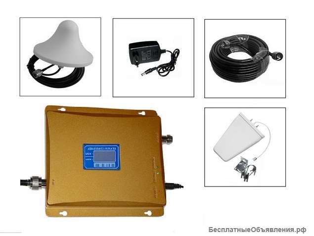Двухдиапазонный усилитель сотового сигнала GSM/DCS