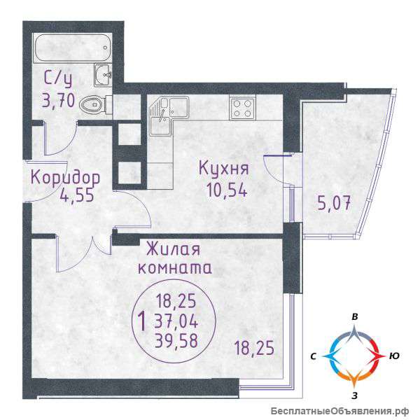Квартира в Новостройке