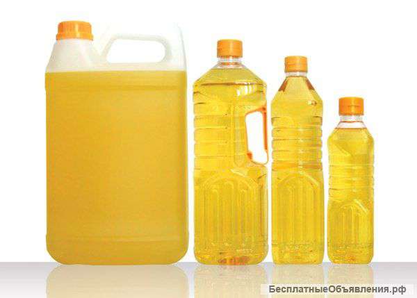 Масло подсолнечное оптом