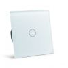 Сенсорный радиоуправляемый выключатель C7 серии на 1 зону Livolo белый