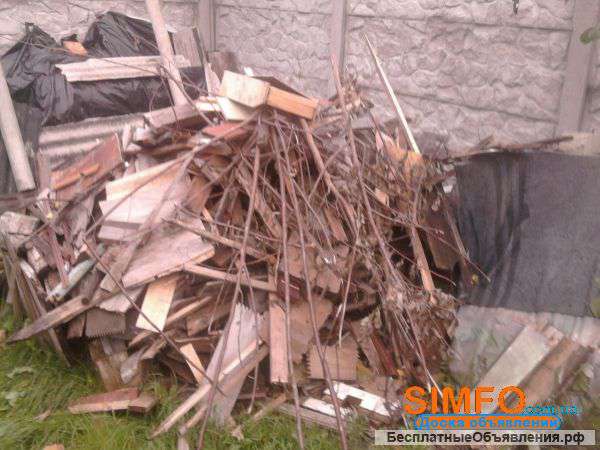 Дрова строительные в Н.Новгороде.