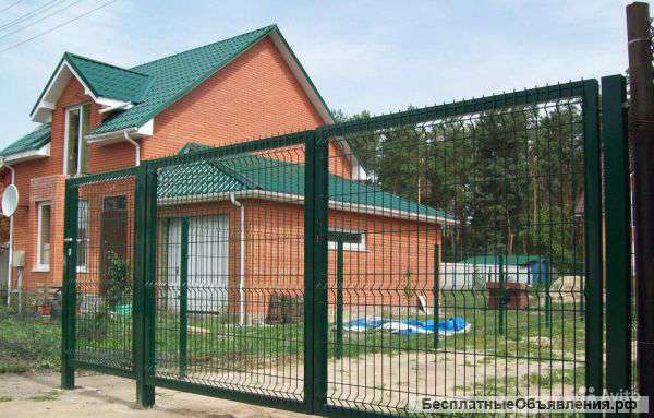 Ворота заборные распашные