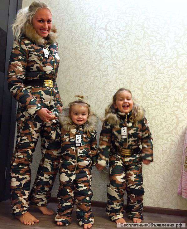 Зимние комбинезоны moncler в наличии