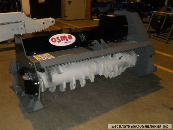 Мульчер, кусторез Osma SS Q и SS TFF UX для мини-погрузчика / погрузчика