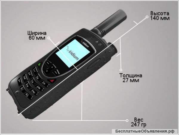 Спутниковый телефон Iridium 9575 extreme