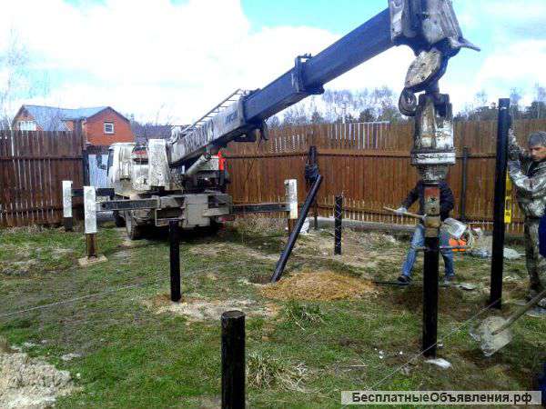 Винтовые сваи "Под ключ"