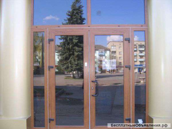 Входные двери металлопластиковые