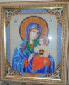 Икона на заказ (вышивка бисер,камни)