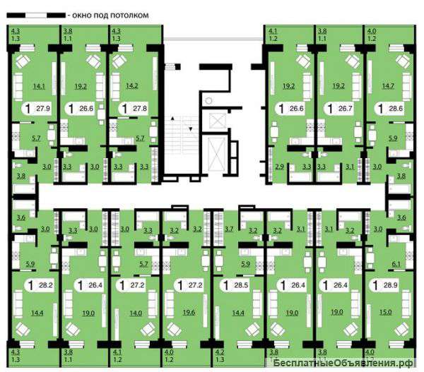Квартиру студию Белые Росы
