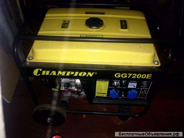 Бензиновый генератор Чемпион